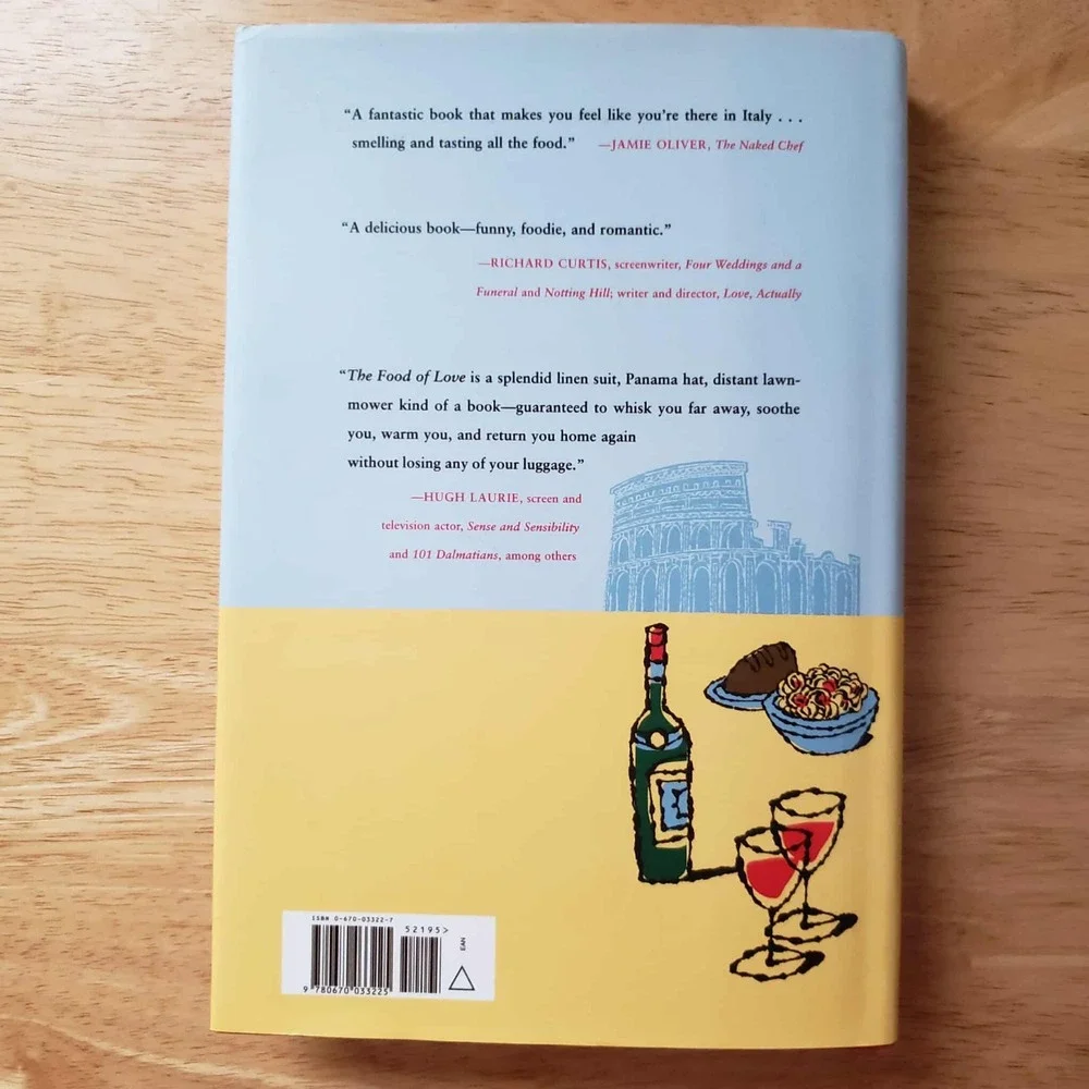 The‎ Food of Love Anthony Capella 2004 Hardcover Dust Jacket